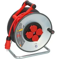 Brennenstuhl Professional SteelCore SC 3210 - Kaapelikela, punainen