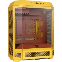 Thermaltake Tower 600, Midi Tower, PC, Keltainen, ATX, mikro ATX, Mini-ITX, SPCC, Karkaistu lasi, Pelaaminen (CA-1Z1-00MMWN-00)