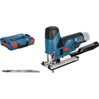 Bosch Akkupistosaha GST 12V-70, runko ilman akkua ja laturia, L-BOXX