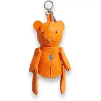 Ralph Lauren for woman. 427P13276006 Polo Bear leather bag charm orange (OSFA), Casual