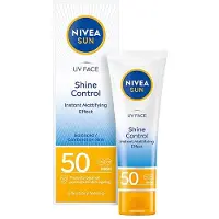 Nivea SUN UV FACE kevyt mattapinnan antava kasvovoide auringonottoon SPF 50 50 ml