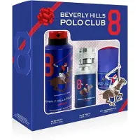Beverly Hills Polo Club Set : 1982 - Sport 8 Eau De Toilette, For Men