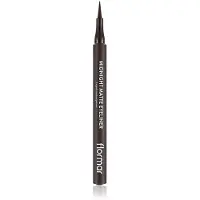 Flormar Midnight Matte Eyeliner silmänrajaustussi antaa mattavaikutelman sävy 02 Brown 1 ml