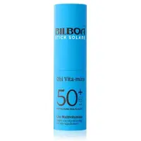 Bilboa Ohi Vitamina Stick aurinkosuojapuikko sisältää E-vitamiinia SPF 50+ 10 ml