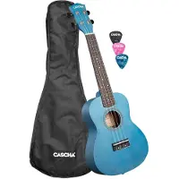 Cascha CUC103 Linden Blue Konserttiukulele