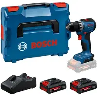 Bosch Akkukäyttöinen ruuvinväännin GSR 18V-52; 18 V; 2x4,0 Ah akku + L-Boxx 136