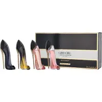 Carolina Herrera Good Girl Giftset 28 ml Edp Spray Edp 7ml/Very Good Girl Edp 7ml/Good Girl Blush Edp 7ml/Jasmine Absolute Edp 7ml