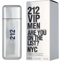 Carolina Herrera 212 VIP Men, Men, 100 ml, Amber, Tonka beans, Amber,Tonka bean, Spray, Alcohol denaturoidut, Aqua (eau), Parfum (hajuste), Hamamel...