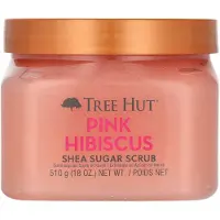 TREE HUT Pink Hibiscus Shea Sugar -kuorinta- ja kosteuttava vartalonkuorinta 570 ml