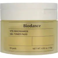 BIODANCE Vita Niacinamide Gel Toner Pads, 60 Pads