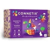Connetix Rainbow Starter Rakennuspeli 60 Kappaletta
