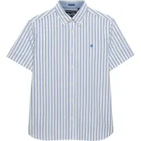 Superdry Preppy Oxford S/S Shirt - Blue - XXXL