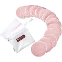 MOMCOZY Reusable 14 Pack Thin Nursing Pad - Multi/patterned - ONE SIZE