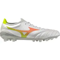 Mizuno Morelia Neo V Beta Elite Ag Prism - Valkoinen/oranssi/evening Prim - Tekonurmi (Ag), koko 42