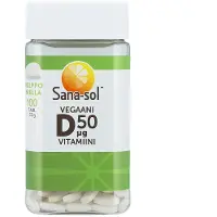 Sana-Sol Vegaani D-vitamiini 50 mikrog
