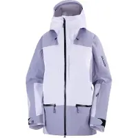 Salomon Women's Absolute 3L Jacket Cosmic Sky/Blue Granite Laskettelutakit vuorettomat XL