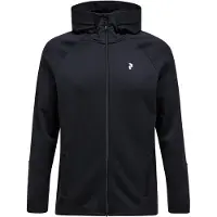 Peak Performance M Rider Essentials Zip Hood Black/Black - XXL