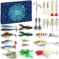24.Se Adventtikalenteri, jossa on monipuolisia vieheitä kaikille vesille