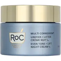 Roc Multi Correxion Even Tone + Lift kirkastava yövoide ihon sävyn tasoittamiseen 50 ml