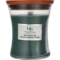 Woodwick Medium Mint Leaves & Oak