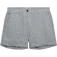Superdry for woman. W7110496A Shorts Mid Rise Linen blue (30), Casual