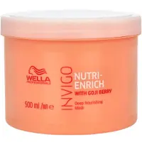 Wella Ravitseva naamio - Professionals - Invigo Nutri Enrich - 500ml - Kuivat hiukset - Anti-raidoitus
