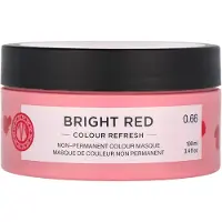 Maria Nila Colour Refresh Non-Permanent Colour Masque 0.66 Bright Red