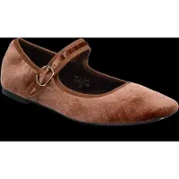 Bianco Bialilja Mary Jane Velvet - Brown - 40