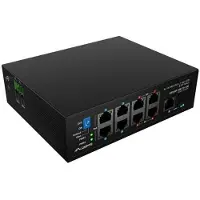 Lanberg Switch ILFE-8P-1GE-1S-120 Light Indus. PoE 4xBT 4xAT