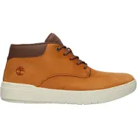 Timberland for man. TB0A69M1EM51 Seneca Bay brown leather slipper (44), Flat, Laces, Casual