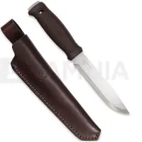 Morakniv Garberg Grand (S) 14641 Stainless Steel, Brown Polymer, bushcraft knife, leather sheath