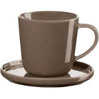 Asa selection Coppa Kaori espressokuppi aluslautasella, 80 ml