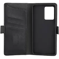 Gear Wallet, Redmi Note 12 Pro (5G) -lompakkokotelo, Musta