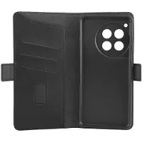 Gear Wallet, OnePlus 12R -lompakkokotelo, Musta