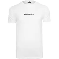 Mister tee Paita 'Thank Me Later' musta / valkoinen