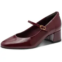 Tamaris Women Court Sho - Burgundy - 37