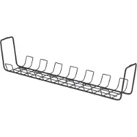 StarTech.com – Under Desk Cable Management Tray Black (S1MB-DESK-CABLE-TRAY)