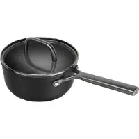 Zwilling Milano-kattila lasikannella 18 cm, musta