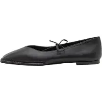 ALOHAS Leather Ballet Flats - Black - 40
