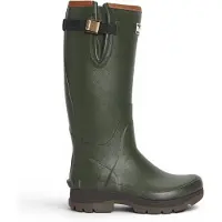 Barbour for woman. LRF0063 Rain boots Tempest green (39), Flat, None, Buckle, Casual, Outdoor