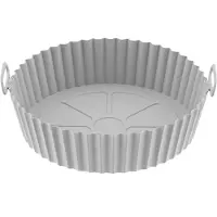 INF Air Fryer Silikoni Bowl 3.6-7.2 l Harmaa