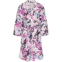 LASCANA Kimono vaaleansininen / roosa / musta