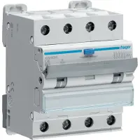 Hager Yhdistelmäkatkaisija Automaattisulake/HPFI C 16A 4P, 30 mA, ADM466C
