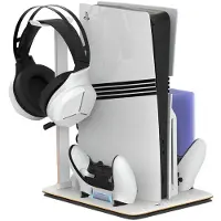IMP Tech DLX+ LED Multi Function Charger Tower PS5 standard / Digital - White (5)