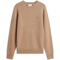 Tommy Hilfiger Lambswool Crew Neck - Beige - XXXL