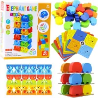 Lean Toys Elefantti torni 45el
