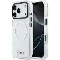 BMW M IML stöttåligt metall-logoskalsek for iPhone 17 Pro - transparent