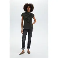 Saint tropez Liljasz Ss Shirt - Black - XS