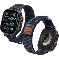 Spigen Fabric Band (hook-and-loop) - navy - Apple Watch 49mm/46mm/45mm/44mm