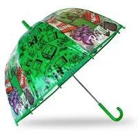 Kids MINECRAFT transparent umbrella 46 cm
